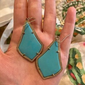 Turquoise Kendra Scott Earrings